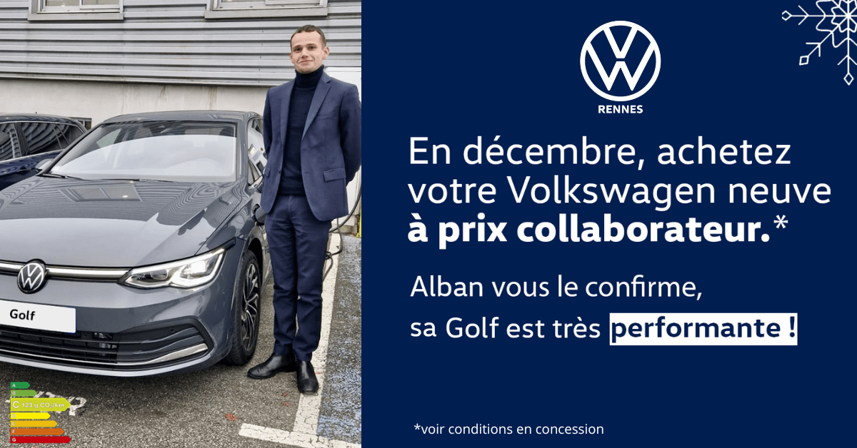 GARAGE FLOC - En décembre, votre Volkswagen à prix collaborateur !
